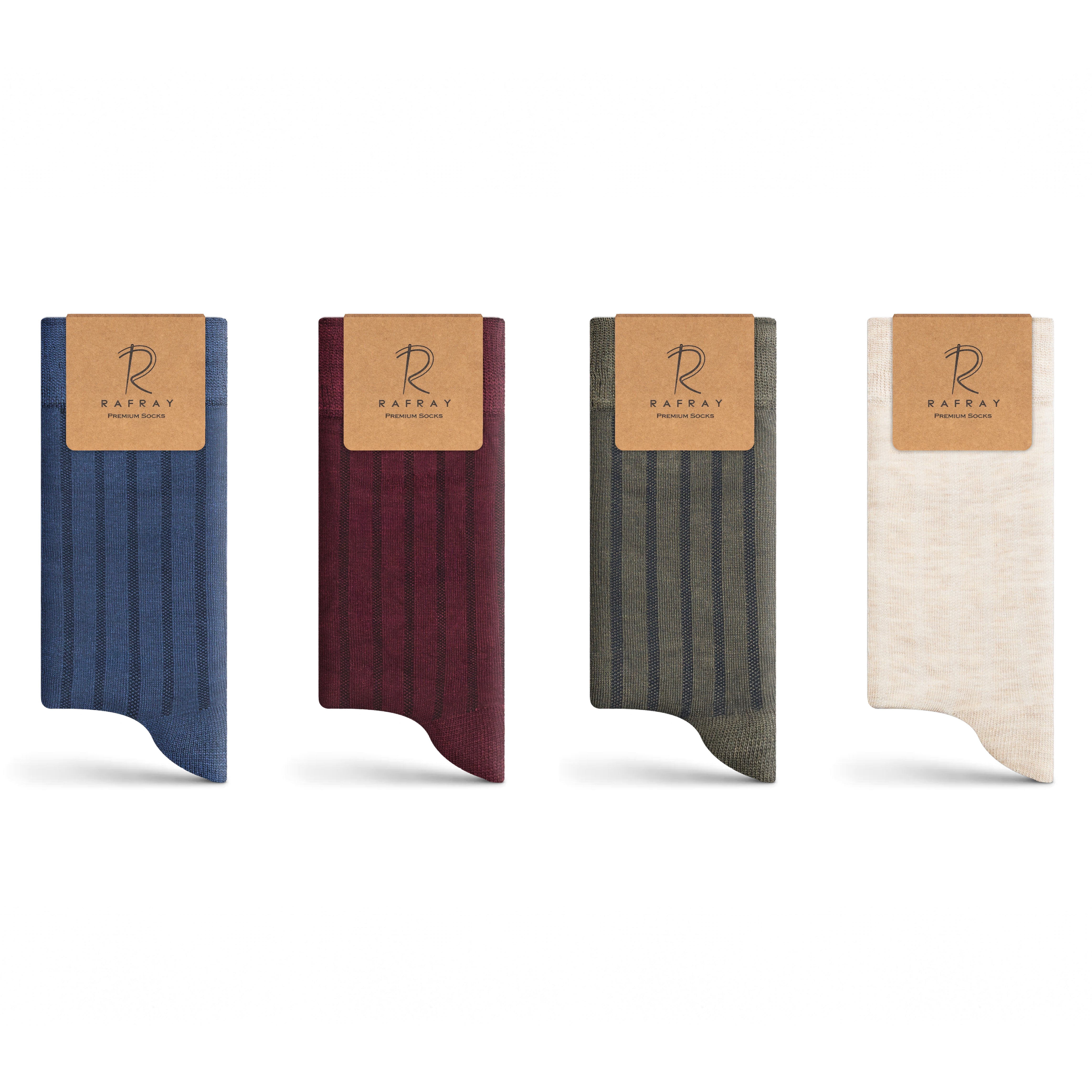 Chaussettes Funky Ours Polaire RAFRAY – Coton Premium – Boîte Cadeau 2 Paires – Taille 40–44
