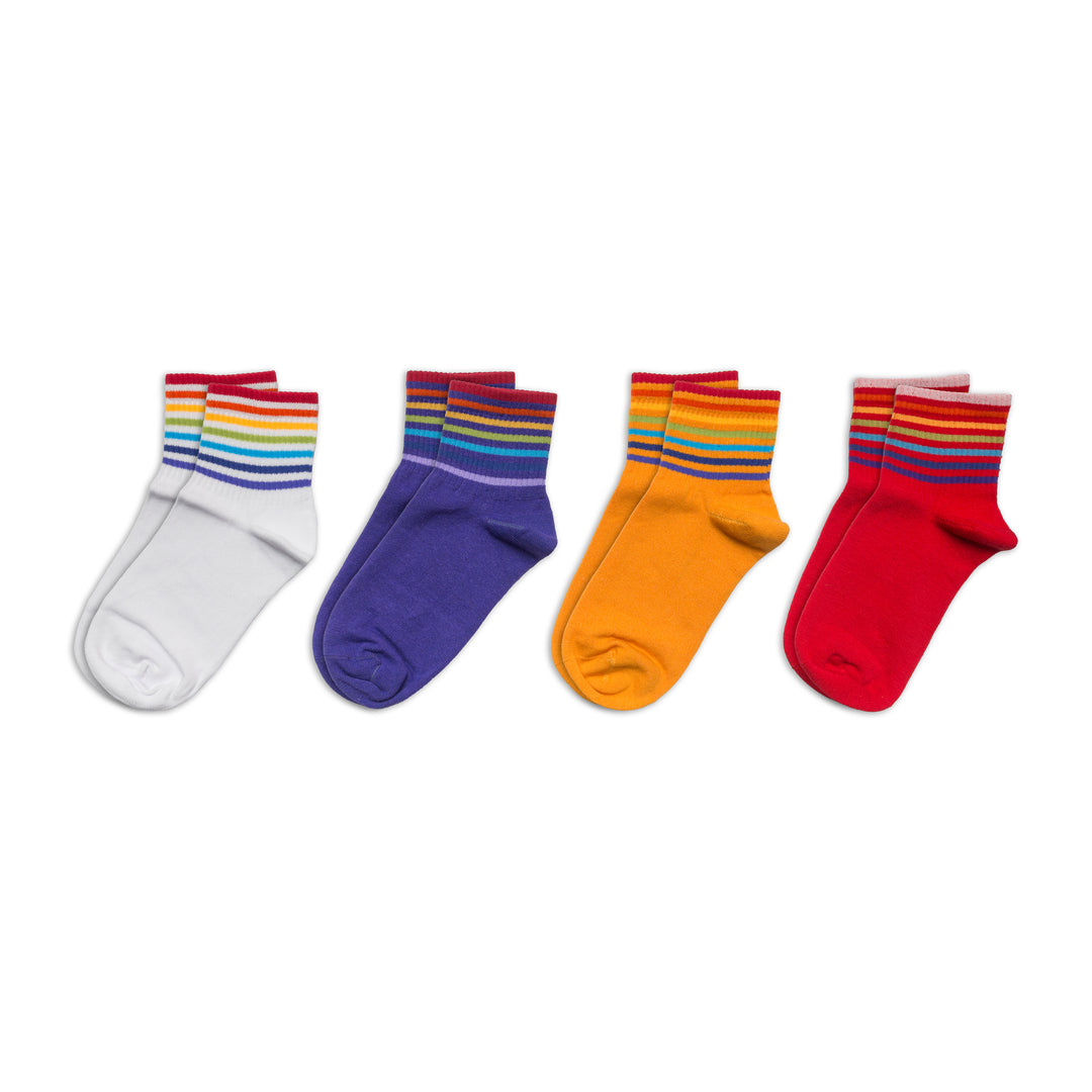 Athletic Rainbow Striped