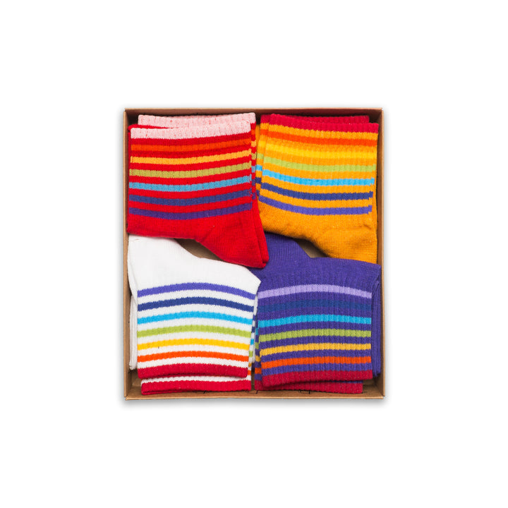 Athletic Rainbow Striped
